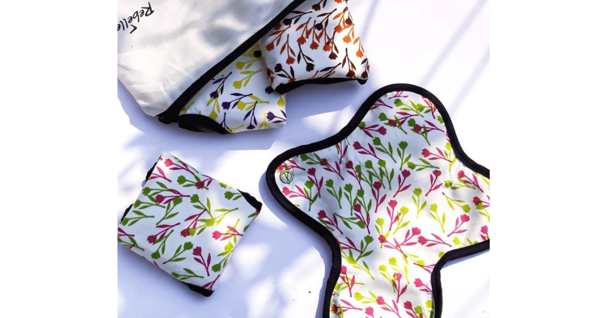 Environmentally-Safe: Reusable Panty Liner by Rebelle Pads